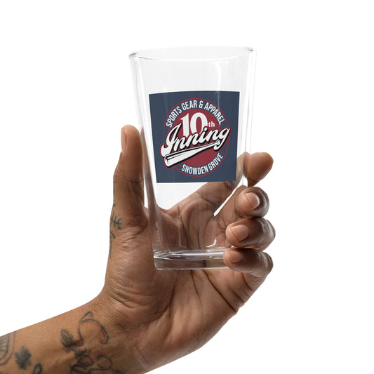 Shaker pint glass